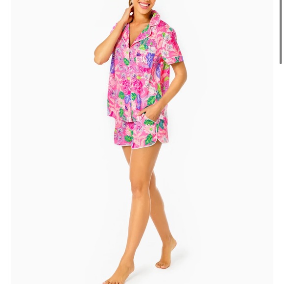 Lilly Pulitzer Other - NWT! Lilly Pulitzer teagan pajama top and zerena shorts